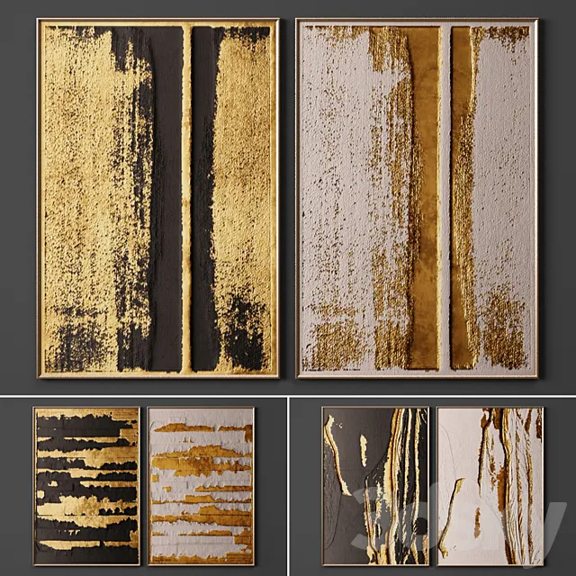 Collection of paintings-132 3D Model