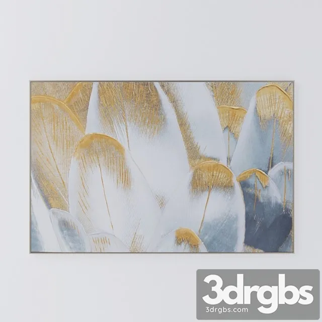 Collection of paintings 2 pcs. 3D Model Free