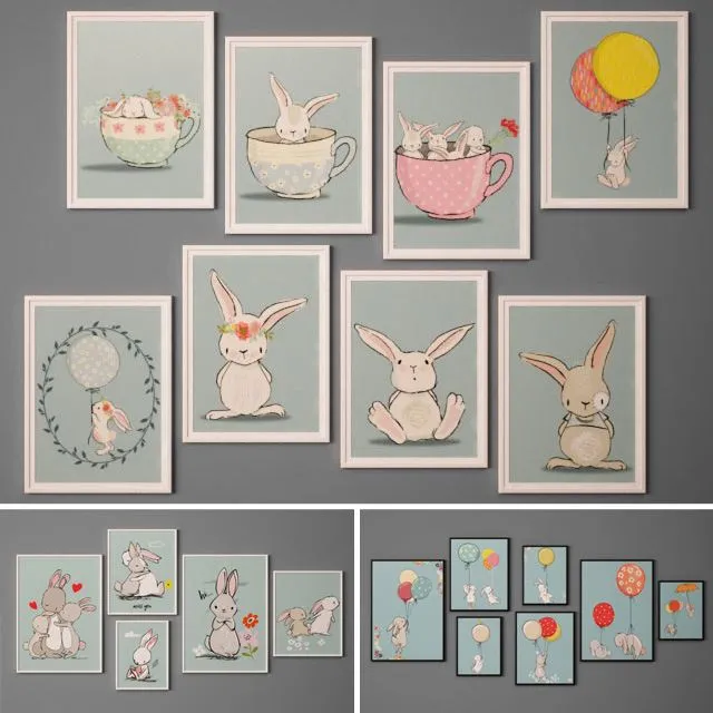 Collection of paintings-33 3D Model