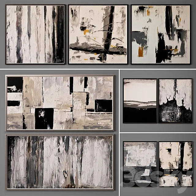 Collection of paintings-74 3DModel