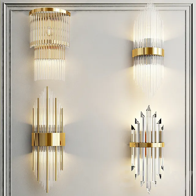 Collection of wall lamps Free Download