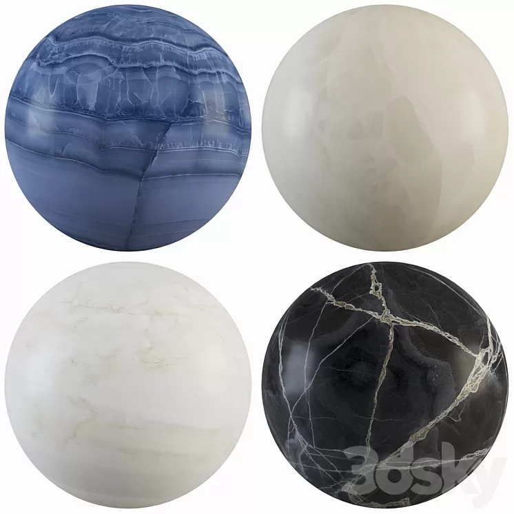 Collection Onyx 06 3D Model Free