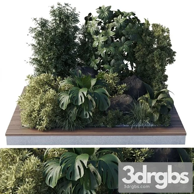 Collection Outdoor Indoor 101 Pot Plant 3D Model Free