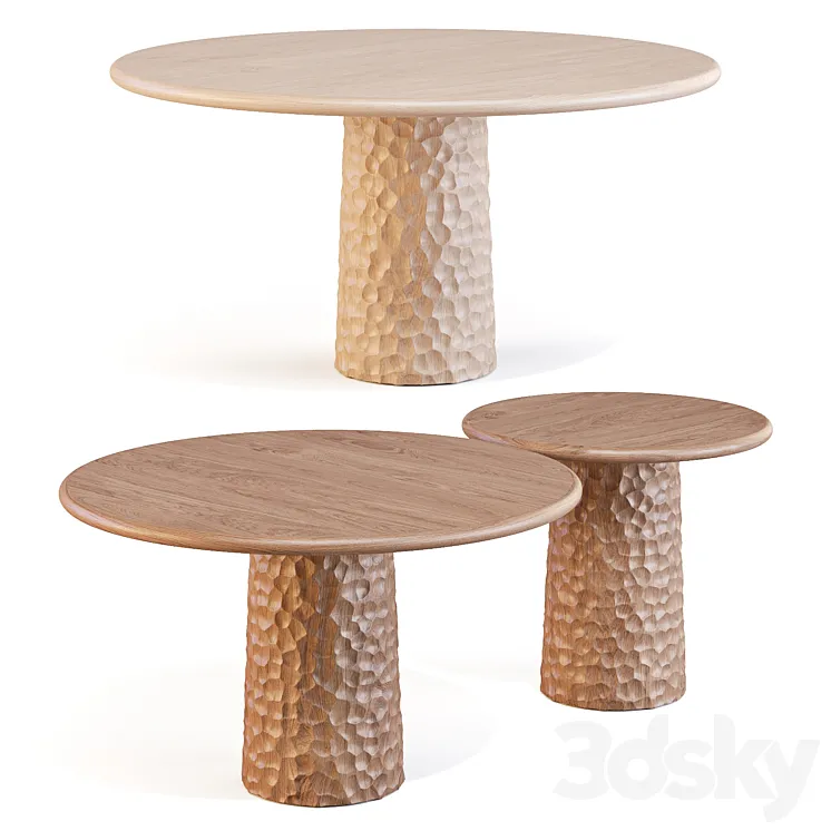 Collection Particulière: Afa - Dining Tables 3D Model Free