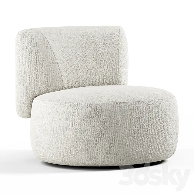 Collection Particulière - LEK Armchair by Christophe Delcourt 3D Model