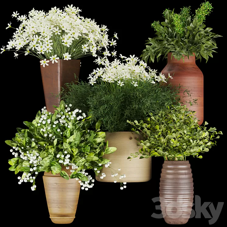 Collection plant vol 262 - Bouquet - flower 3D Model