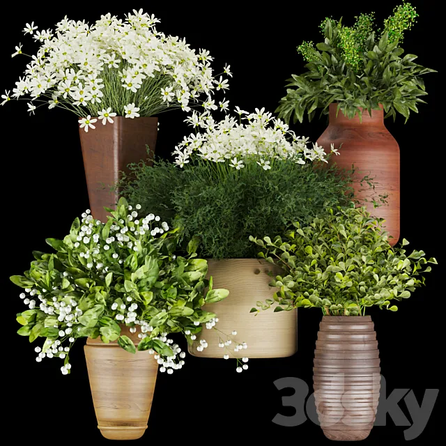 Collection plant vol 262 - Bouquet - flower 3DModel