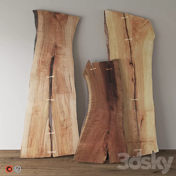 Collection slabs 3D Model