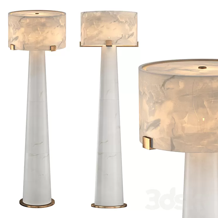 COLLETTE FLOOR LAMP 3D Model Free