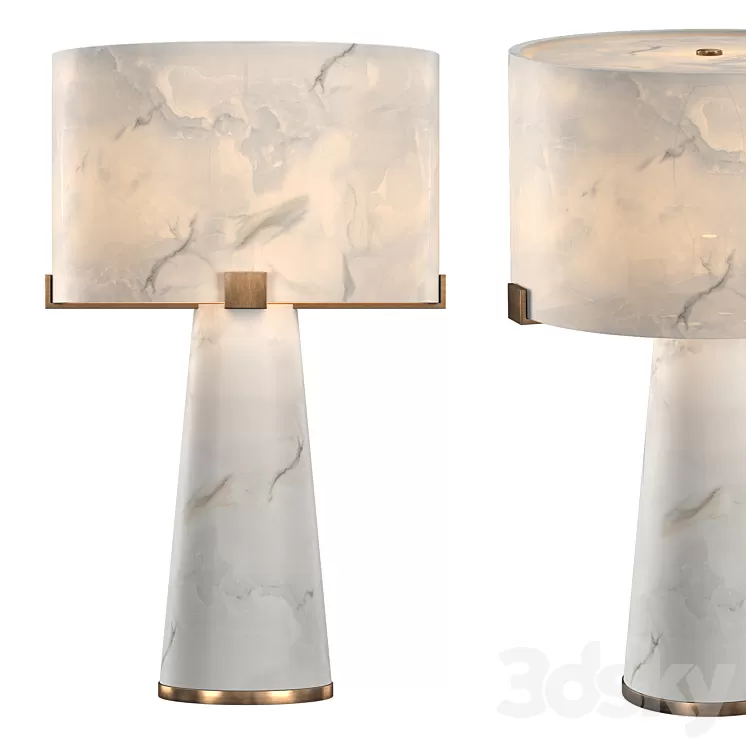 COLLETTE TABLE LAMP 3D Model Free