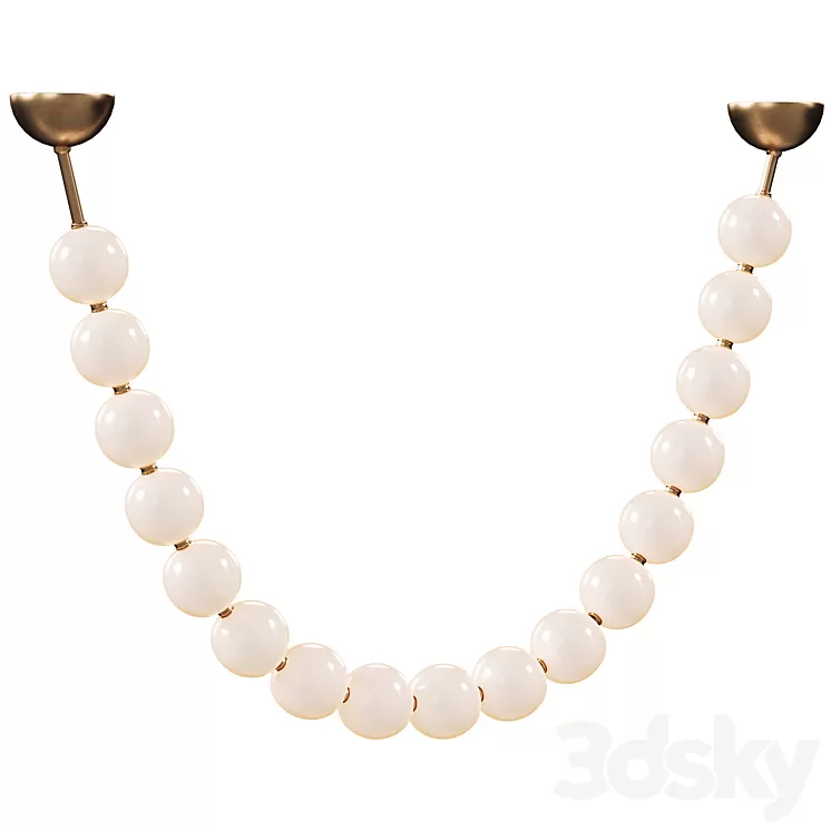 Collier De Perles Chandelier