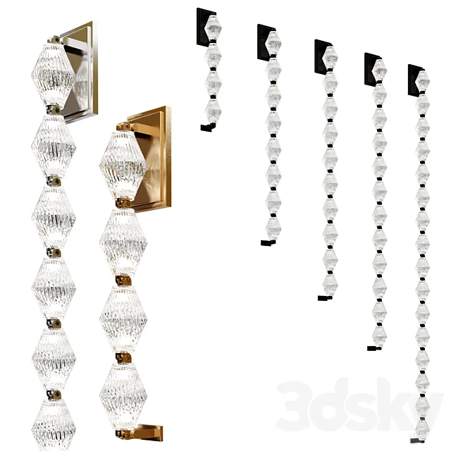 COLLIER wall sconce collection 3D Model