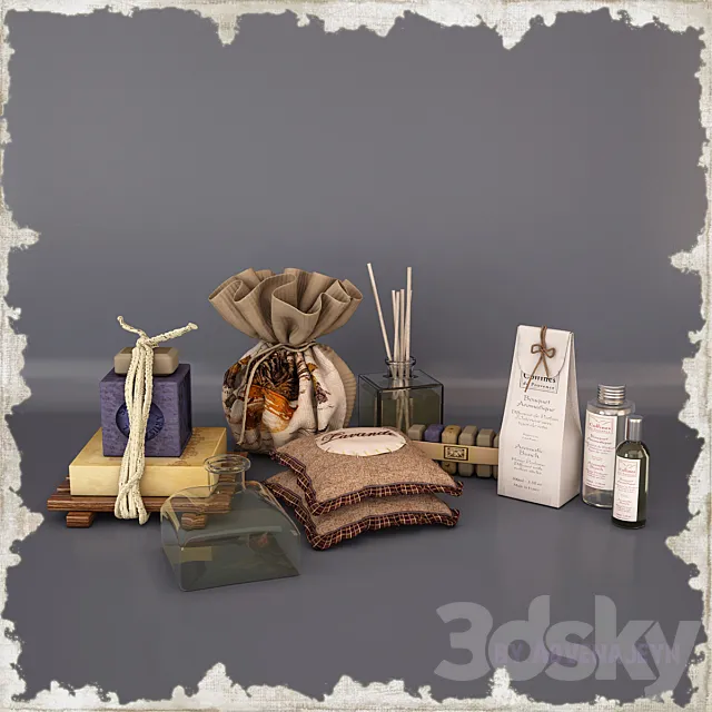 Collines de Provence_lavanda_nabor 3DModel