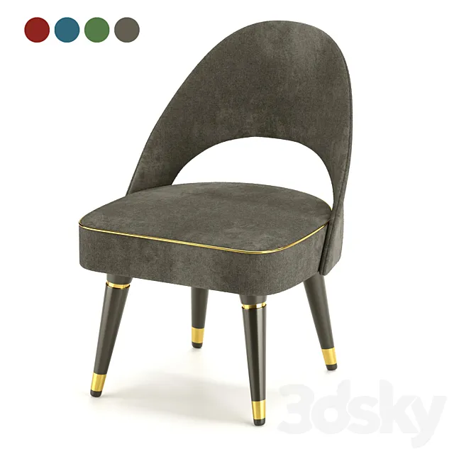 Collins Diningn Chair 3D Model