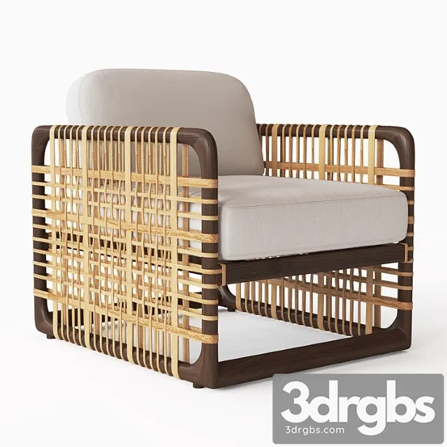 Colombier chair 3D Model Free