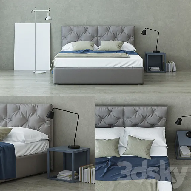 Colombini Casa bed 3DModel