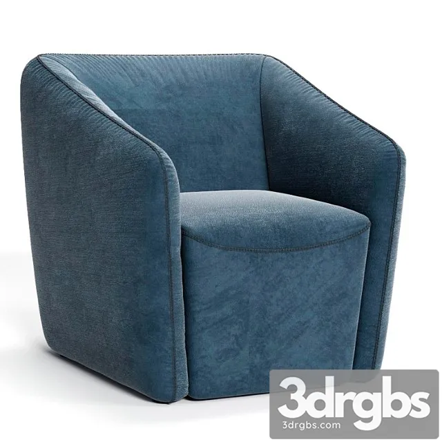 Colombini casa pura armchair 3D Model Free