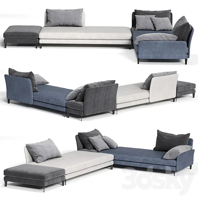 Colombini Casa SPETTACOLO Sofa 3D Model