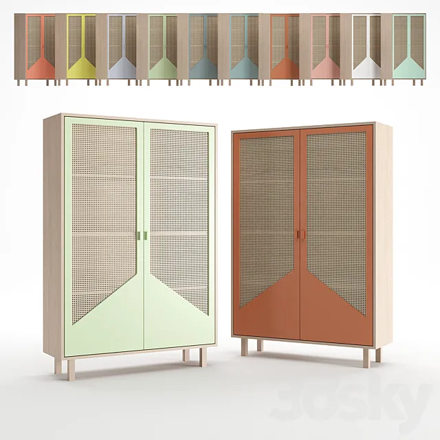 Colonel STRAW closet set 3DModel