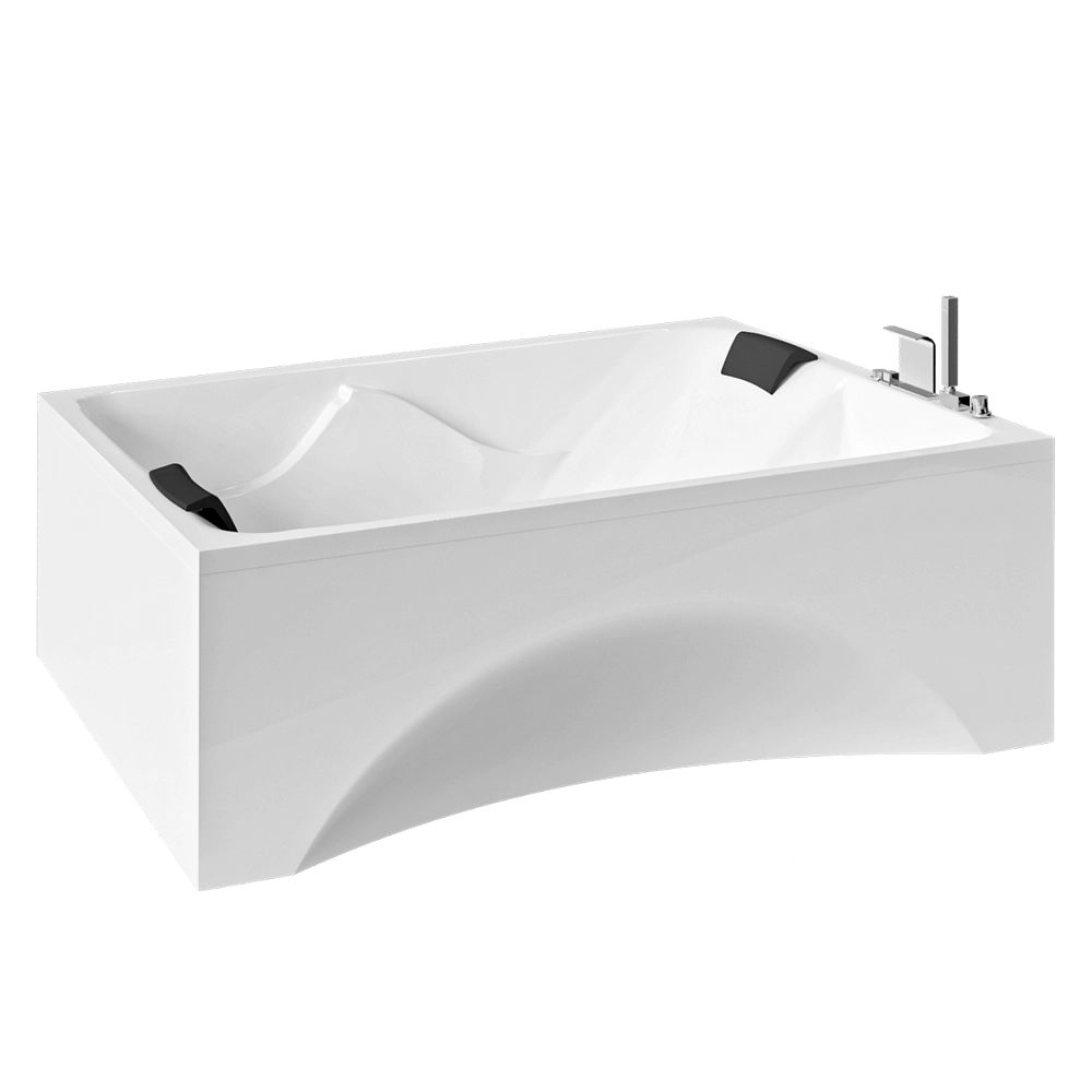 Color-Style - Bathtub Duet NT 190x140 3D Model