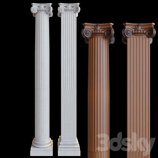 Column 3D Model