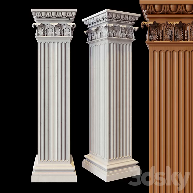 column 3D Model