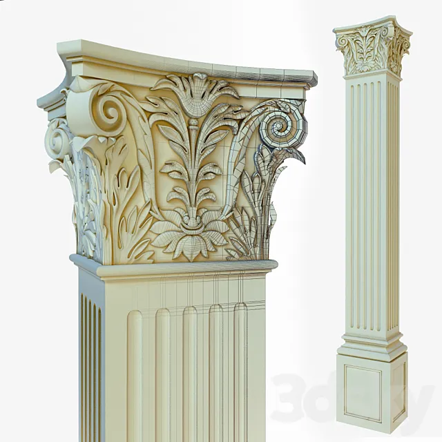 Column 3D Model