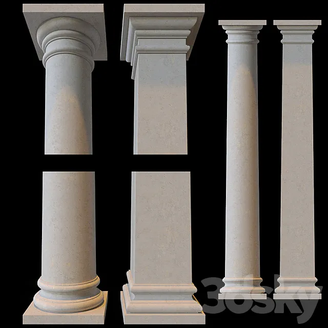 Column 3D Model