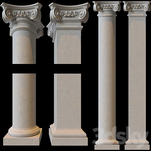 Column 3D Model