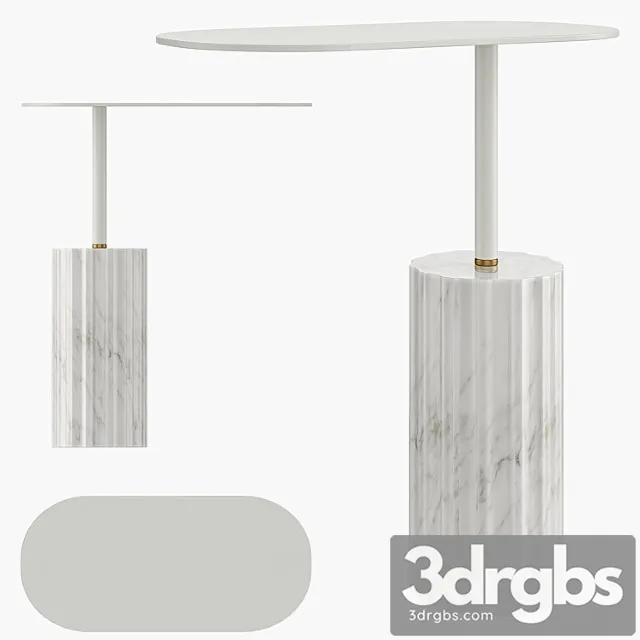 Column Side Table by Aparentment Free Download