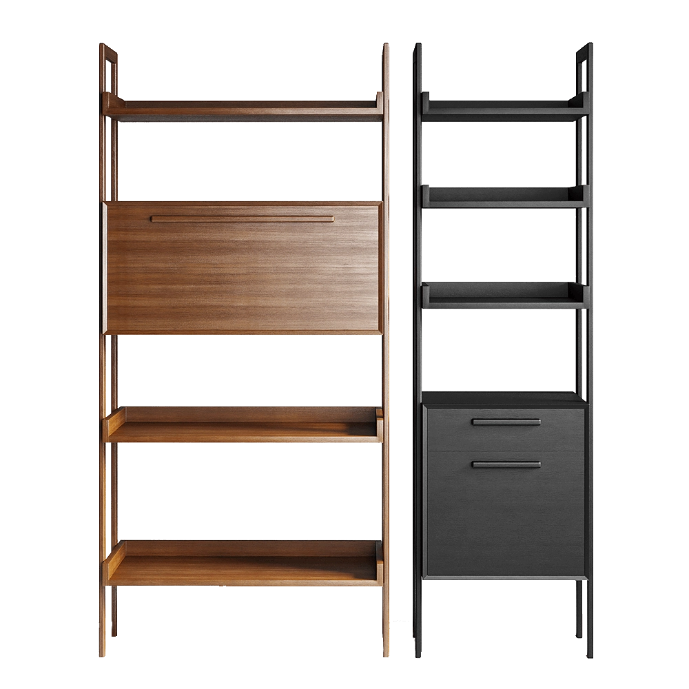 Coma - Shelving ST 03 3D Model