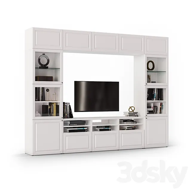 Combination for TV Best with Smeviken facades. 3D Model