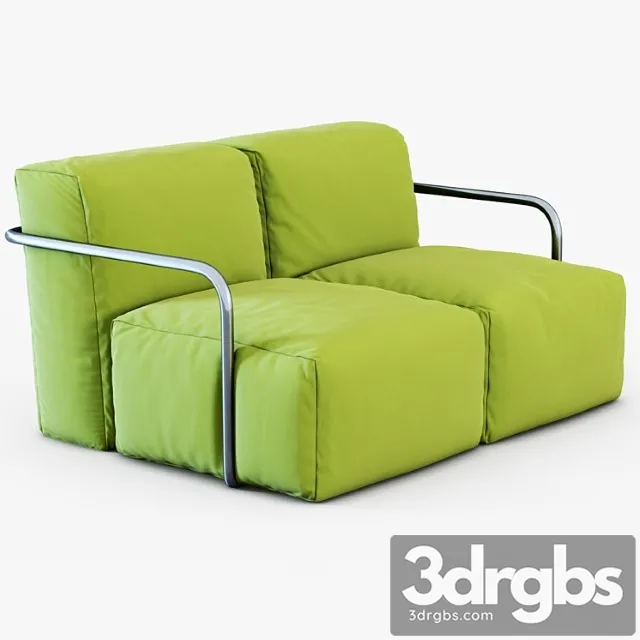 Comforty Sofa Bubbly By Roberto Sartorio 3D Model Free
