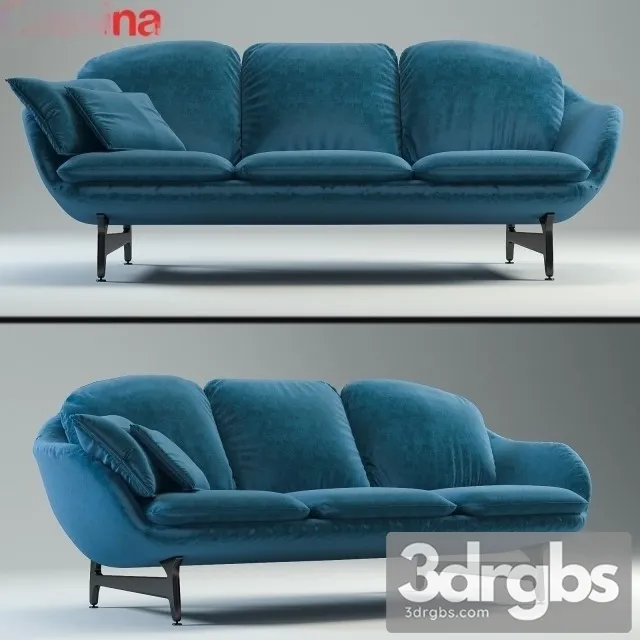 Comfy Sofa By Seletti 3D Model Free