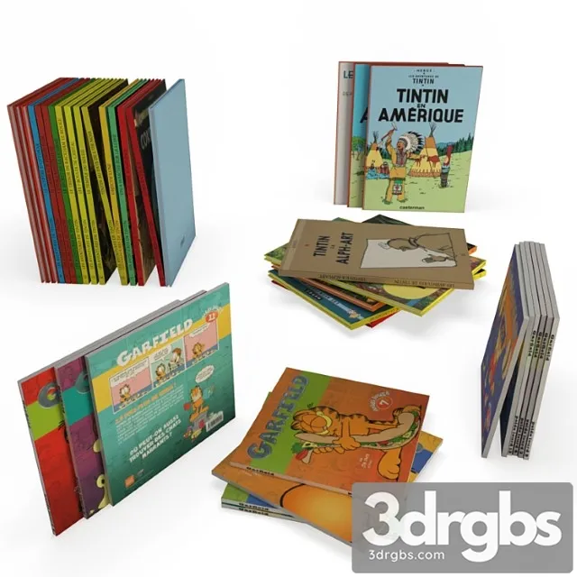 Comics 3D Model Free