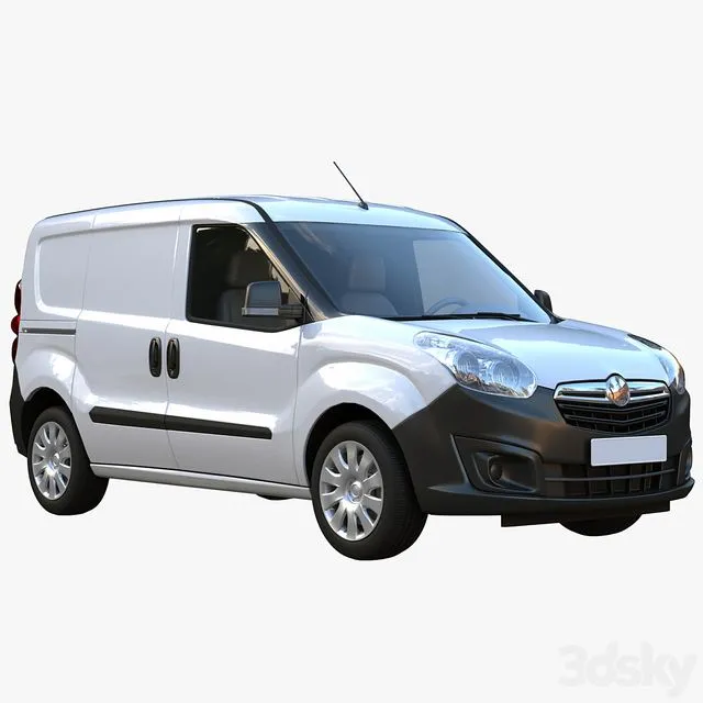 Commercial van 3D Model