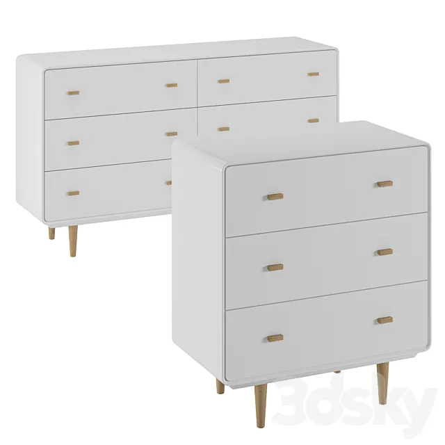 Commode JIMI LA REDOUTE 3D Model