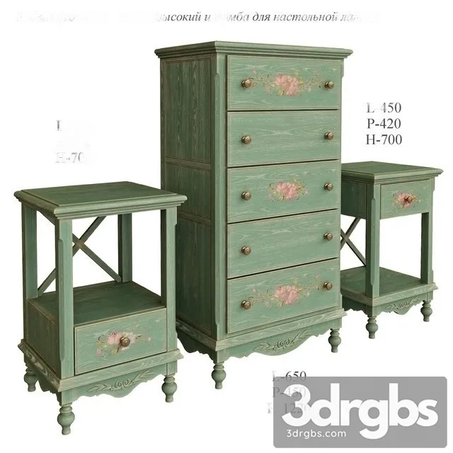 Commode Konsol 3D Model Free