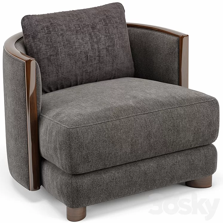 Commodore Chair 3D Model