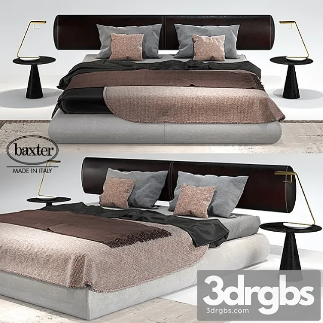 Como bed 2 3D Model Free