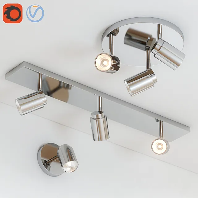 Como Spotlights 3DModel