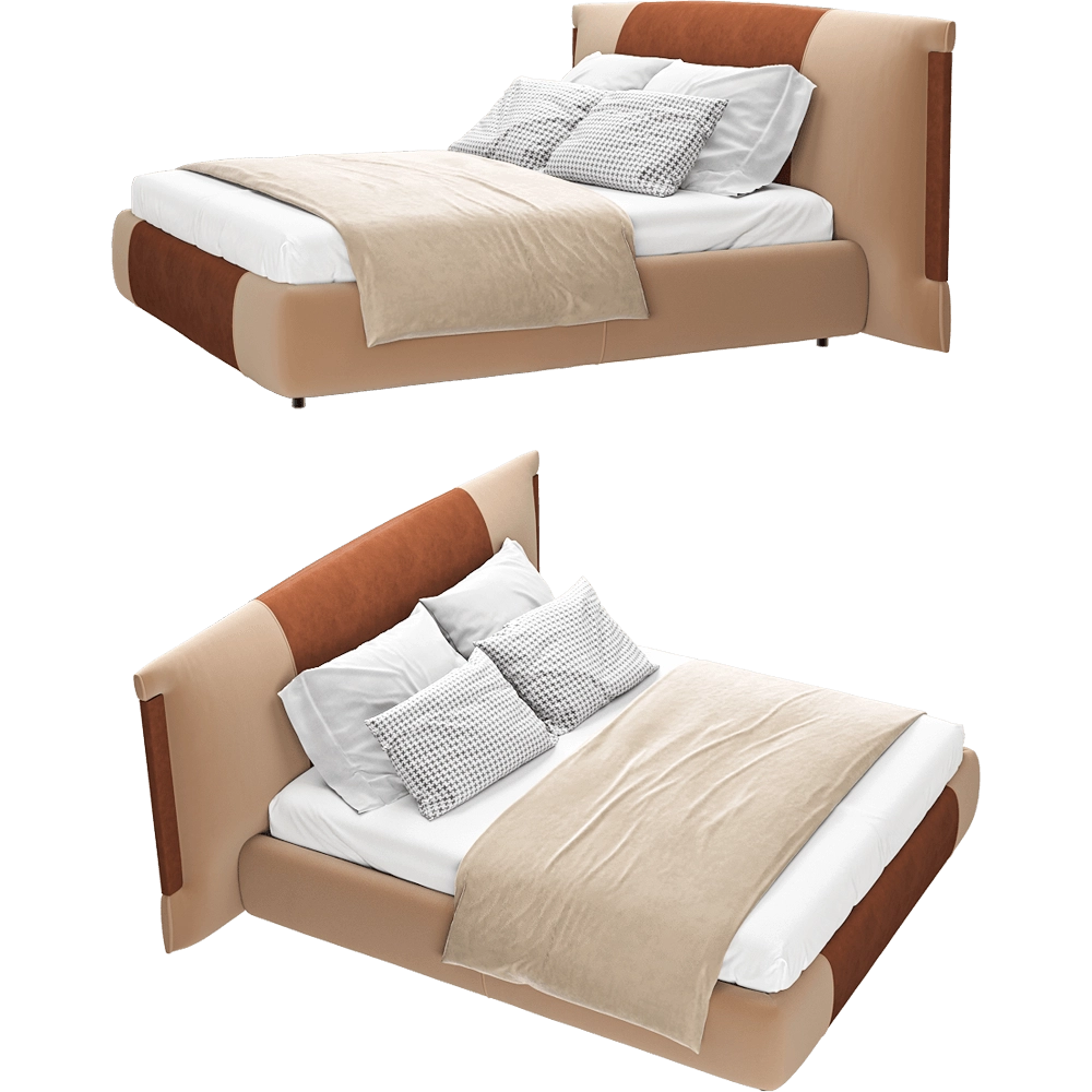 Comodo - Bed Cartera 3D Model