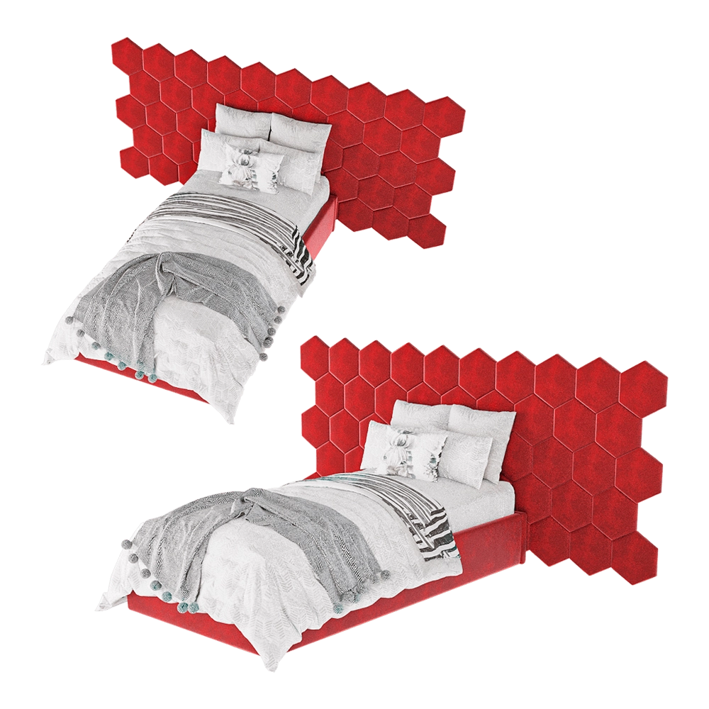 Comodo - Bed Colmena 3D Model