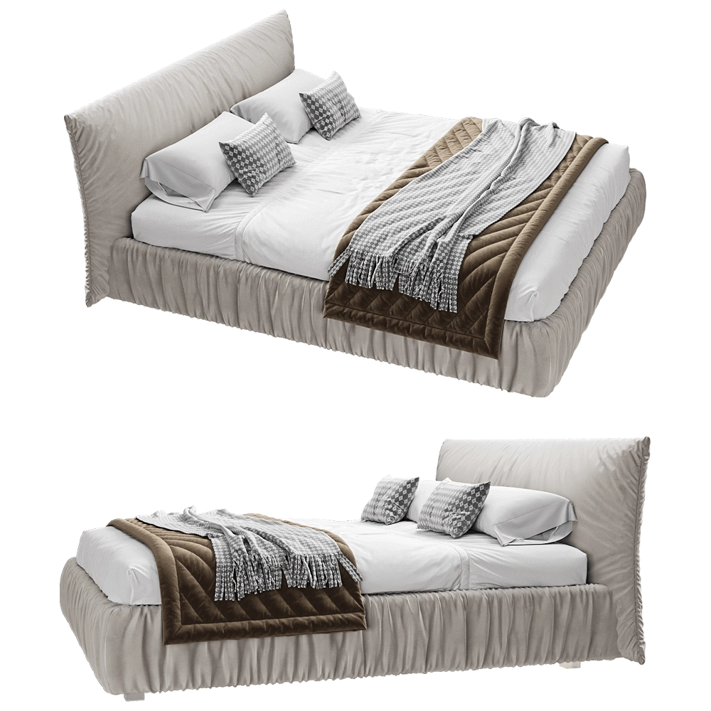 Comodo - Bed Curragado 3D Model