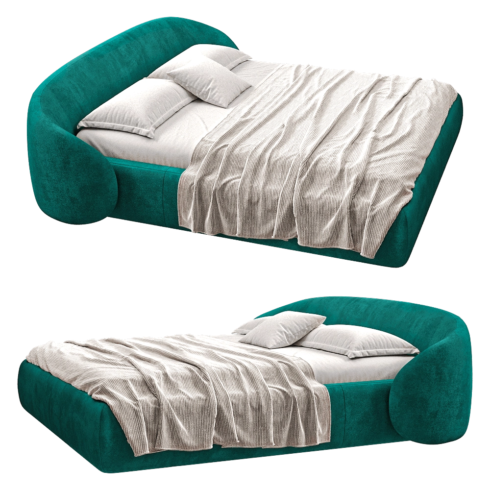 Comodo - Bed Festoneado 3D Model