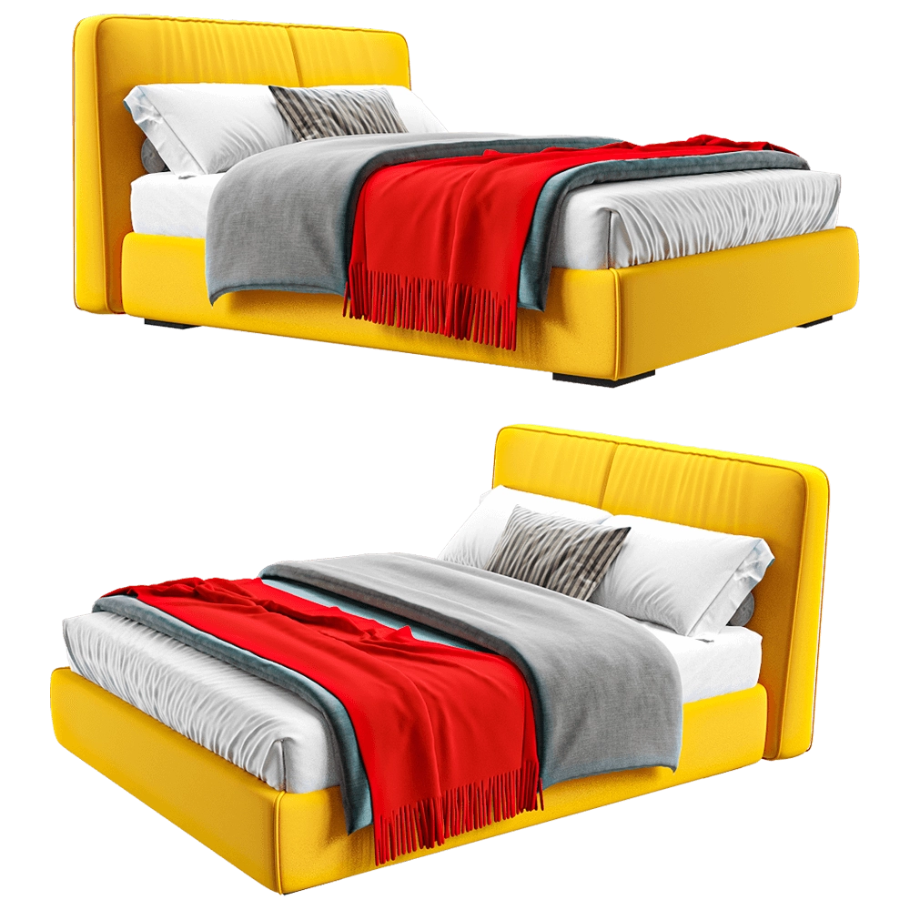 Comodo - Bed Luminoso 3D Model