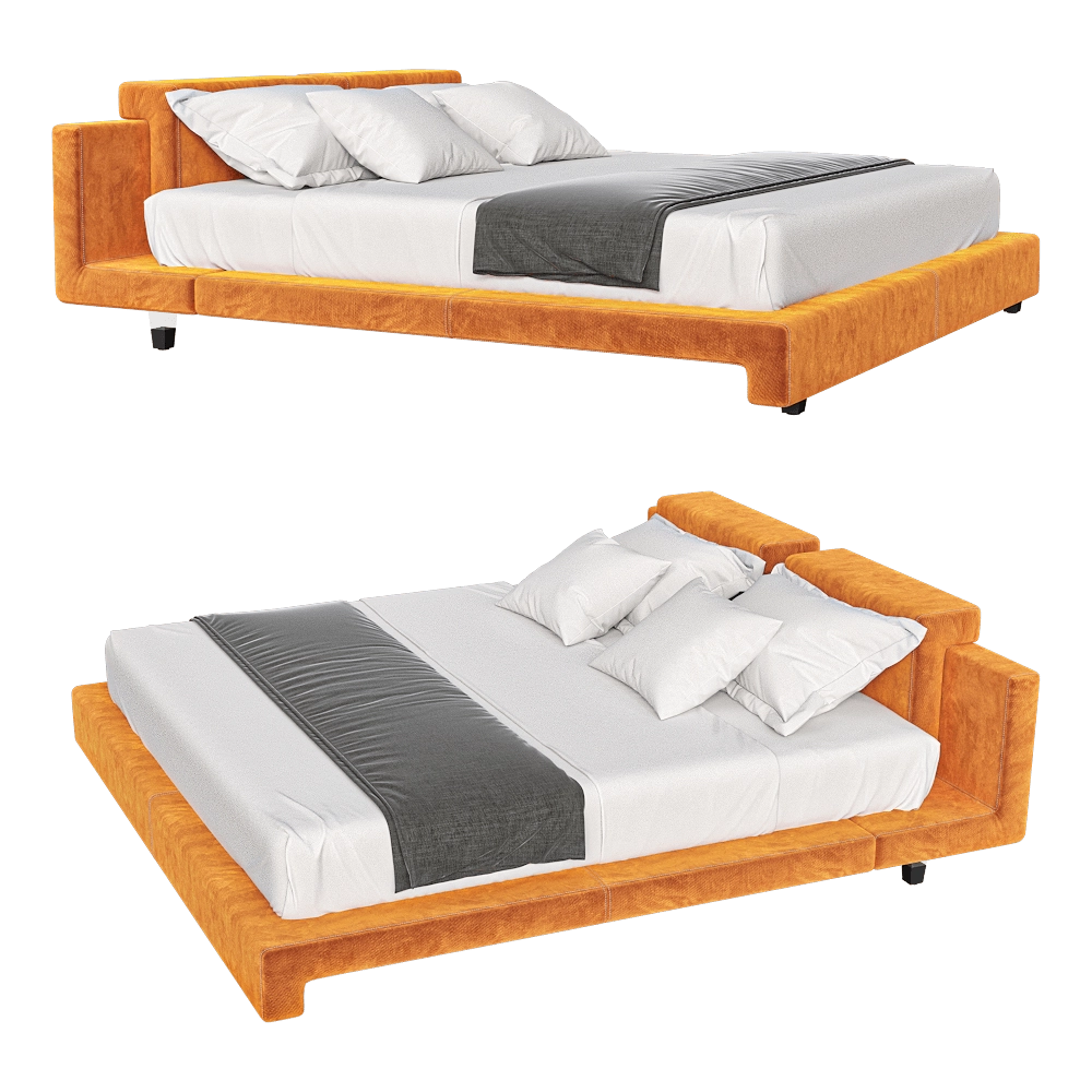 Comodo - Bed Tetrice 3D Model