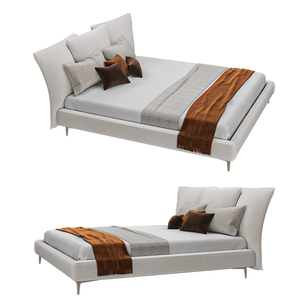 Comodo - Bed Trio 3D Model