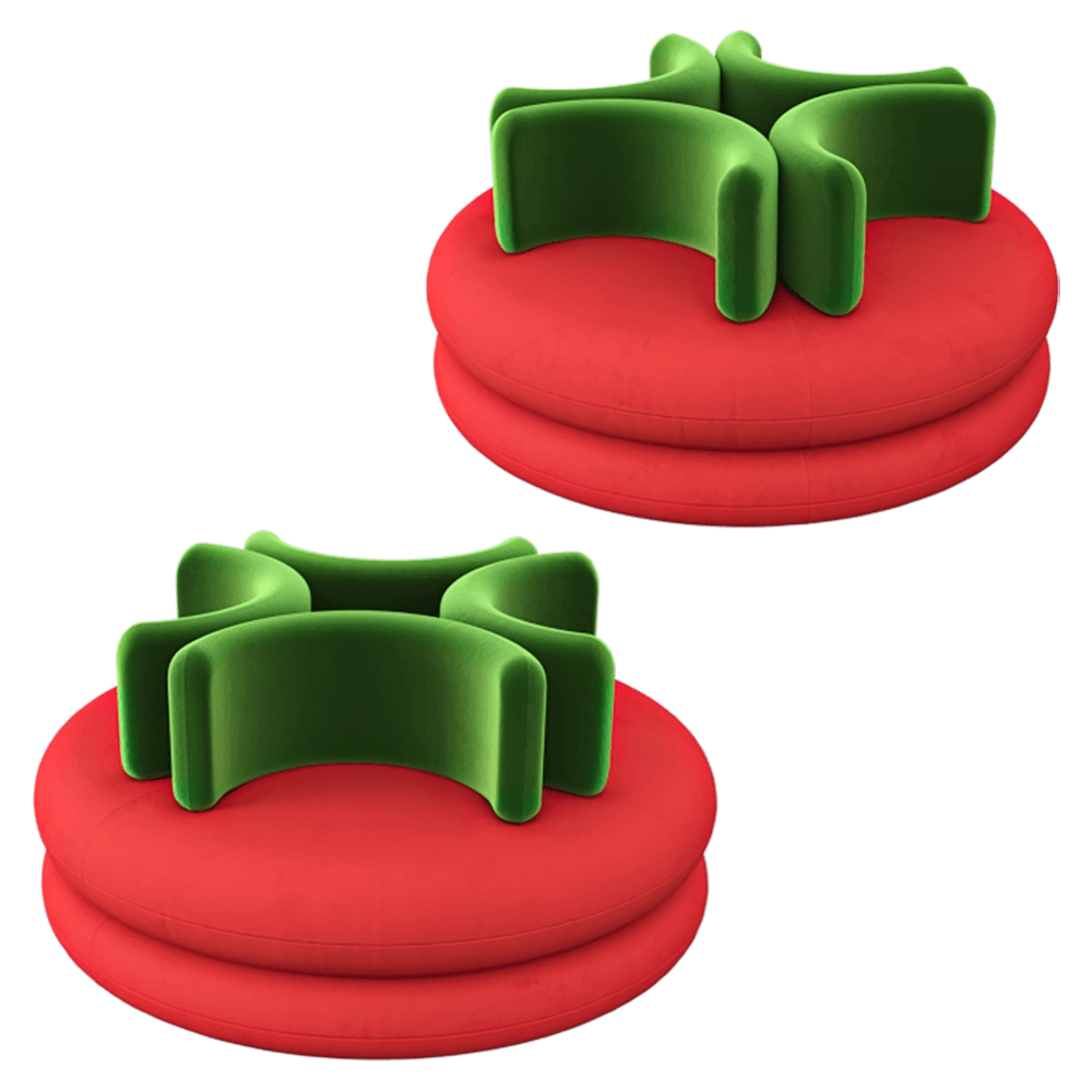 Comodo - Pouf Tomate 3D Model