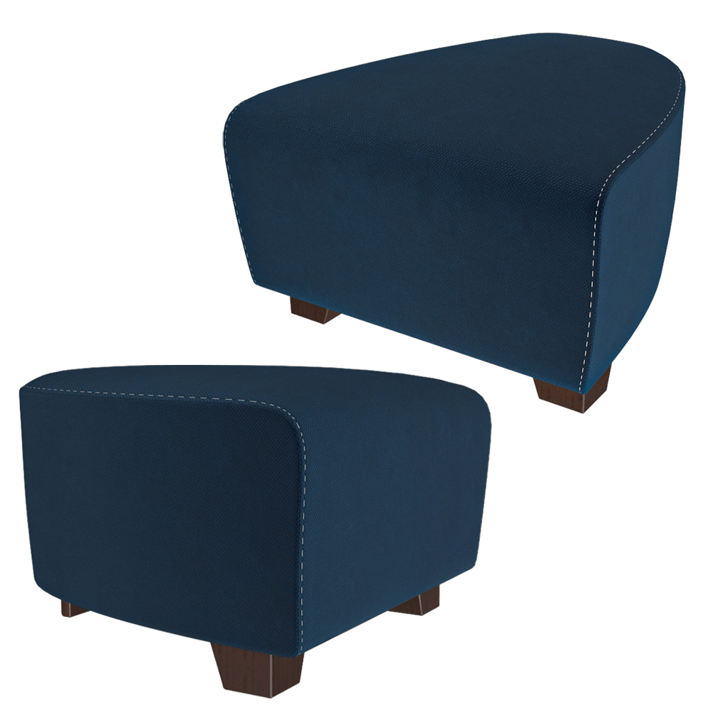 Complet Furniture - Pouf BRAVO 3D Model